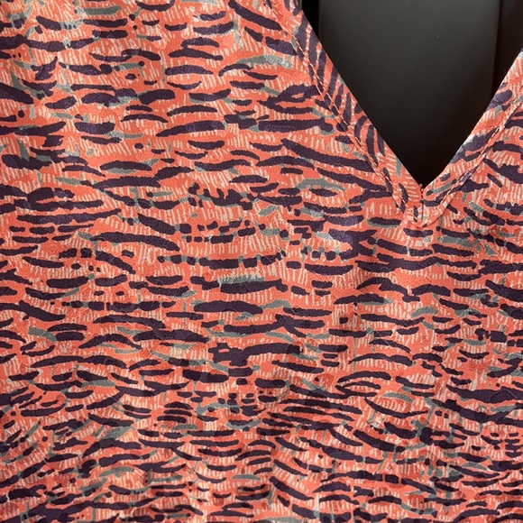 Elizabeth and James Silk V-Neck Dress - Size XS - Picture 3 of 6